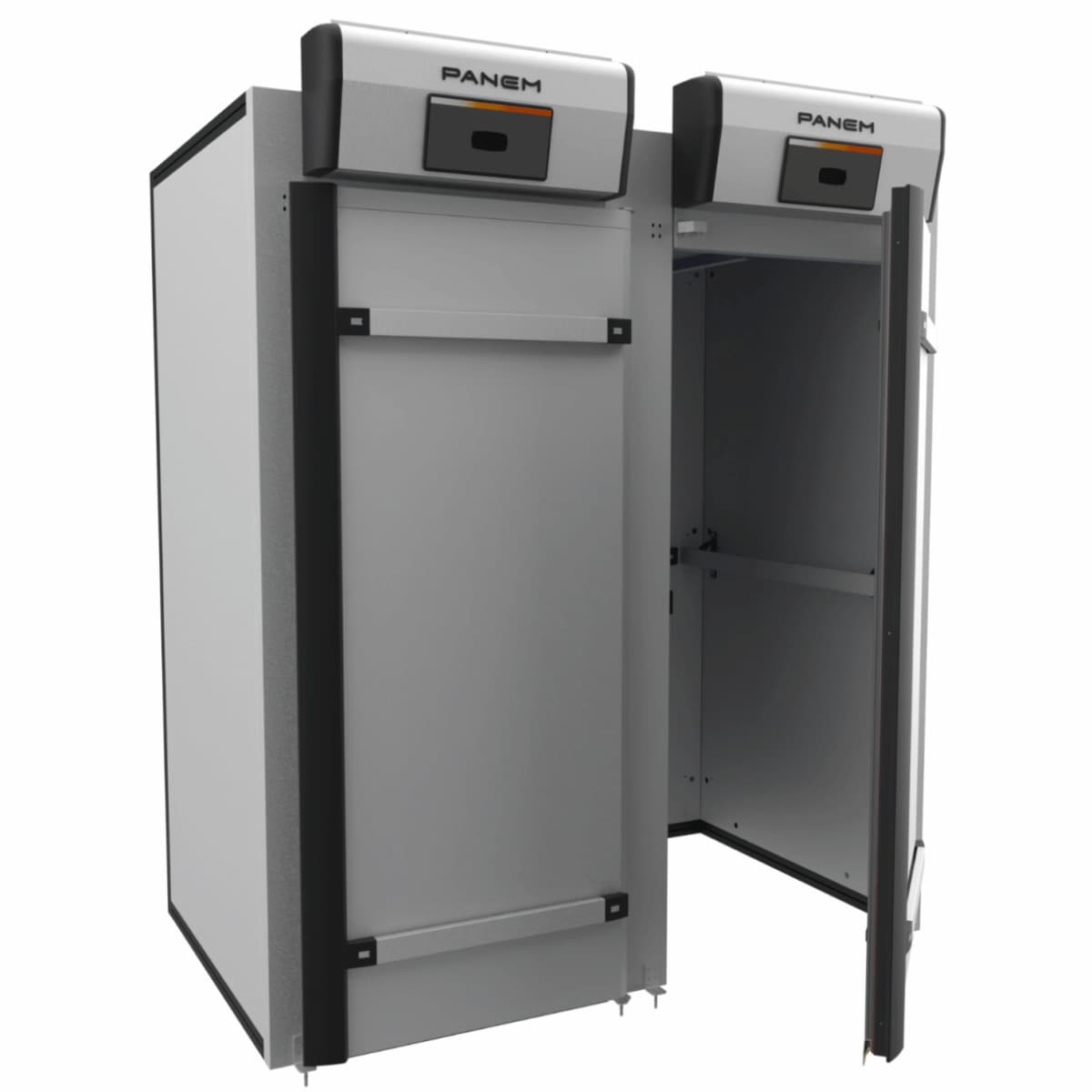 Panem's professional proofing room with a heat and humidity system for perfect control of the proofing process, improving the quality of products in bakeries and confectioneries.