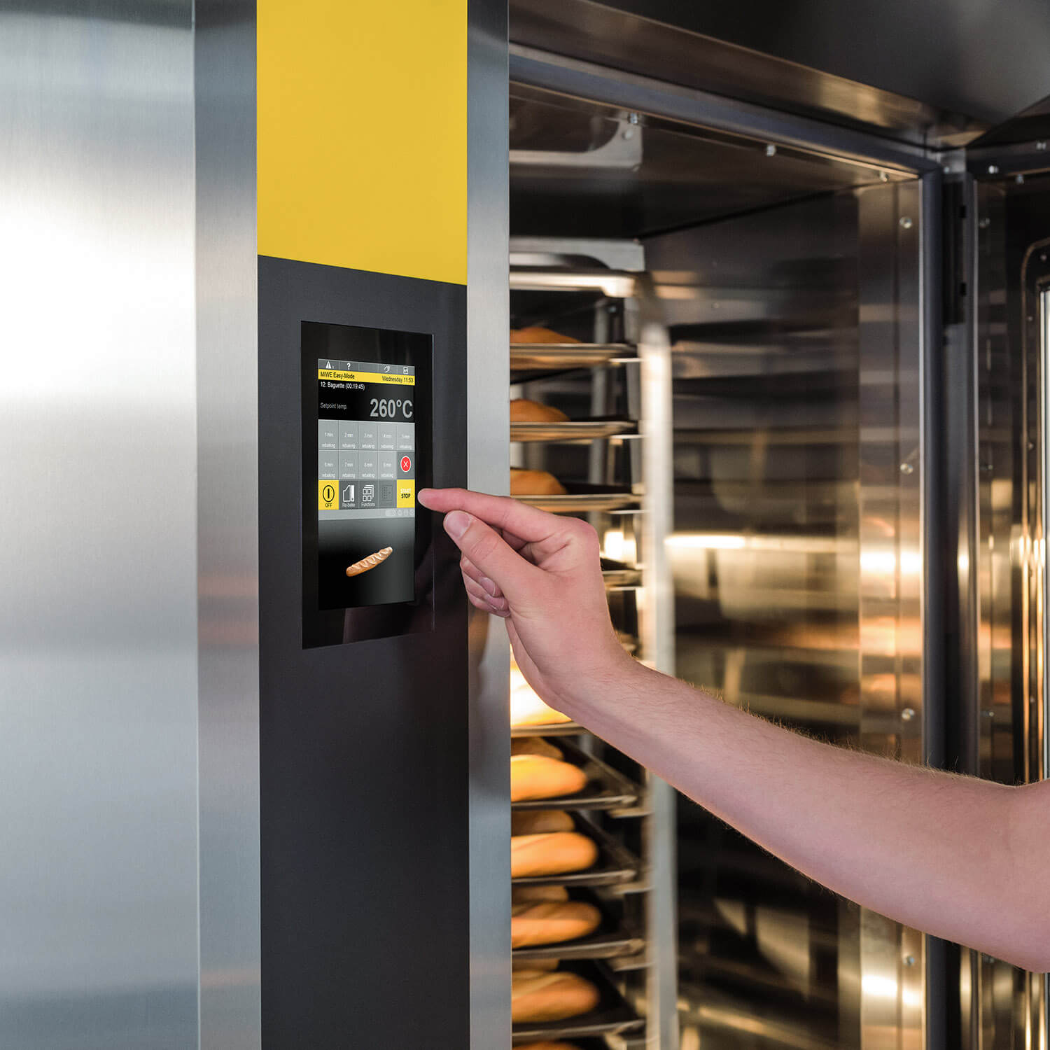 תנור למאפיה miwe Orbit