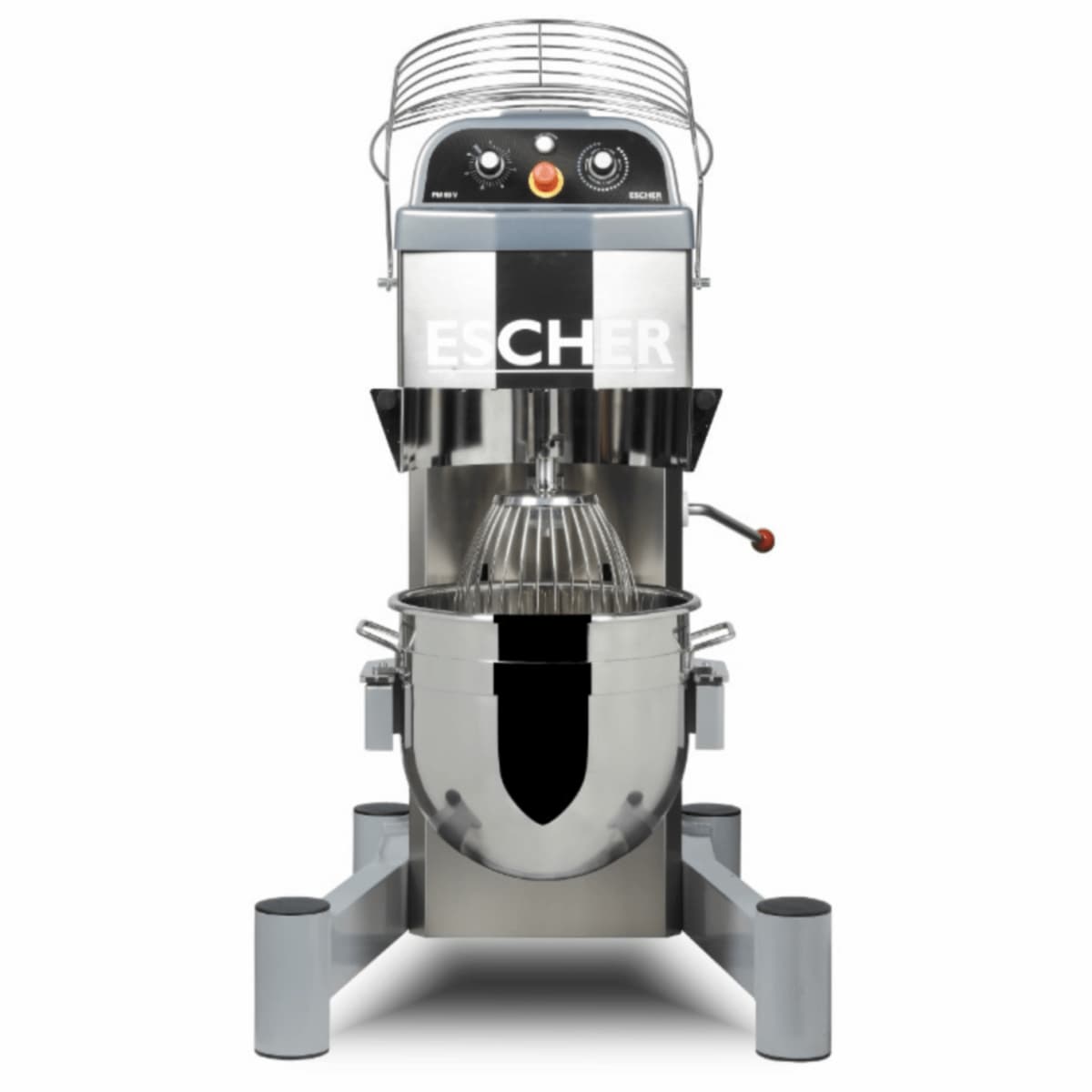 סדרת מיקסר פלאנטרי מקצועי, מתאים למאפיות וקונדיטוריות, כולל קערת נירוסטה וכלים מנירוסטה (וו לישה, בוחש ומקצפה), עם אפשרות לשימוש אינטנסיבי והקפדה על דיוק בזמן העבודה